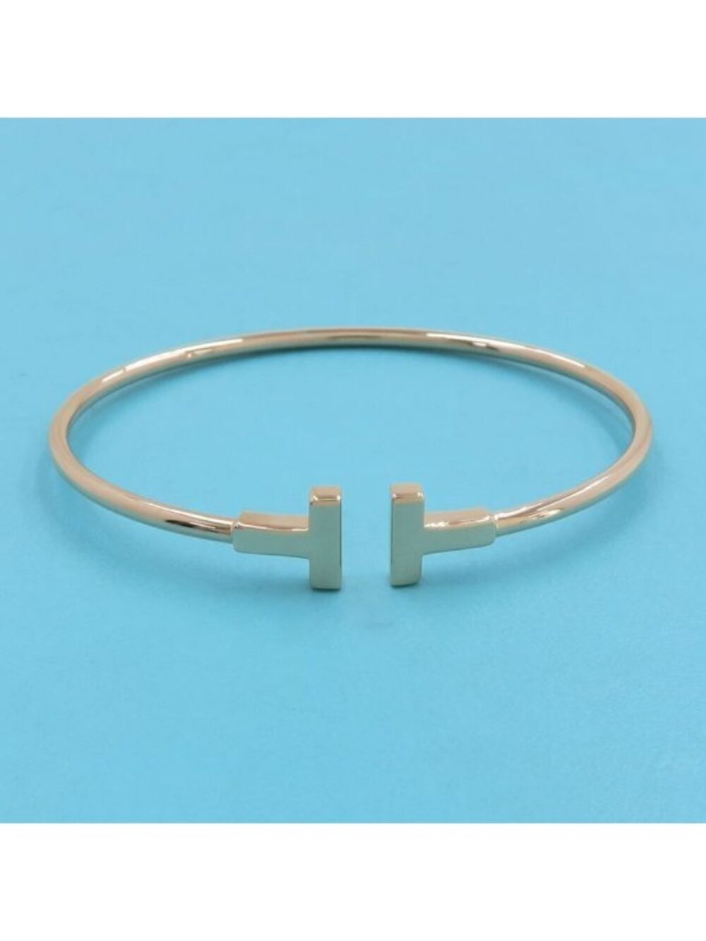 Tiffany & Co T Wire Bangle Bracelet